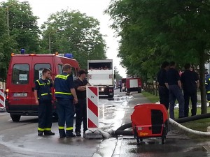 Egal mit welchem Fahrzeug: Die Einsatzbereitschaft der Bevölkerung war großartig. 